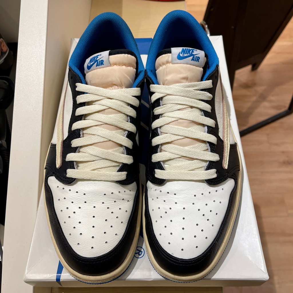 Travis Scott Fragment Air Jordan 1 Low Sz 11